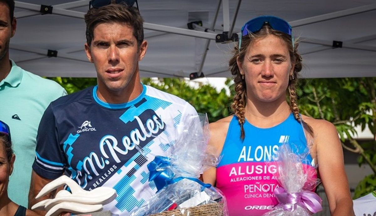 William Cristofe García y Melina Alonso ganadores del XXVII Triatlón