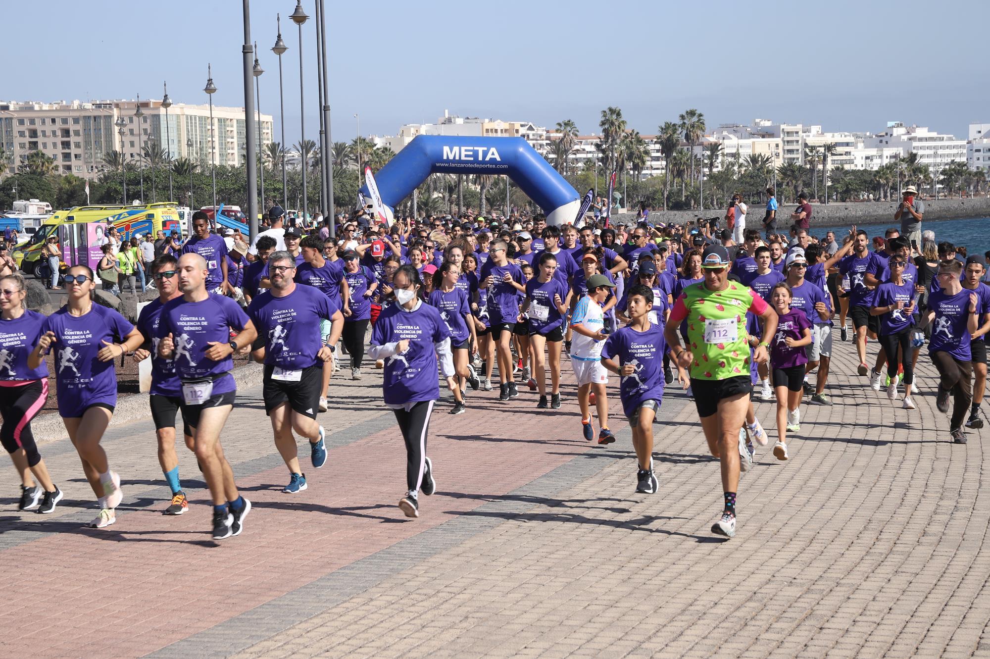 Lanzarote celebra la X Carrera contra la Violencia de Género