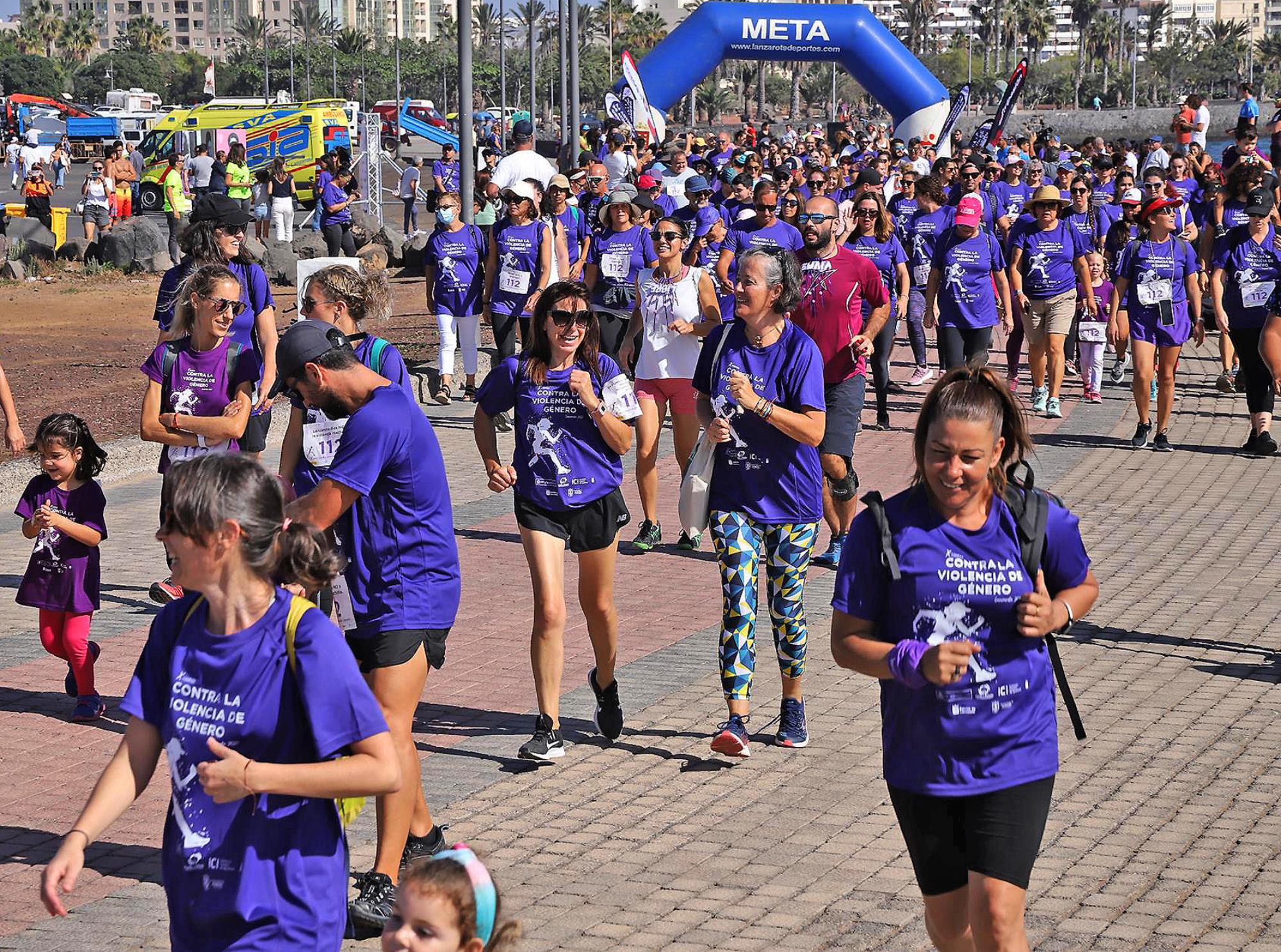 Lanzarote Celebra La X Carrera Contra La Violencia De G Nero