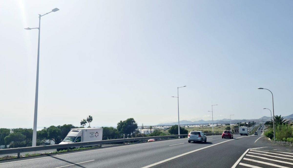 Un Accidente Con Cuatro Coches Implicados En La LZ 3 Provoca