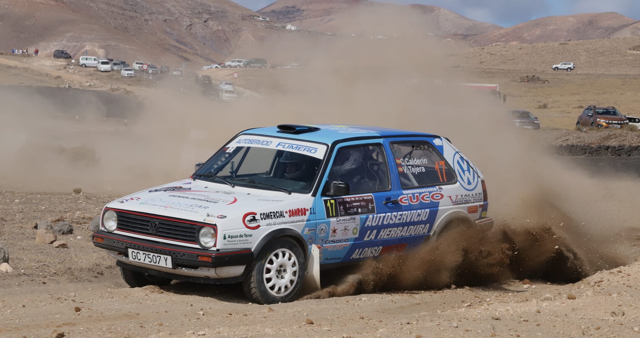 Ostberg Barth son los claros líderes provisionales del XXV Rallye de