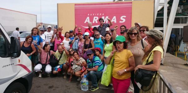 Los usuarios de El Cribo disfrutaron de tres días de convivencia en Fuerteventura