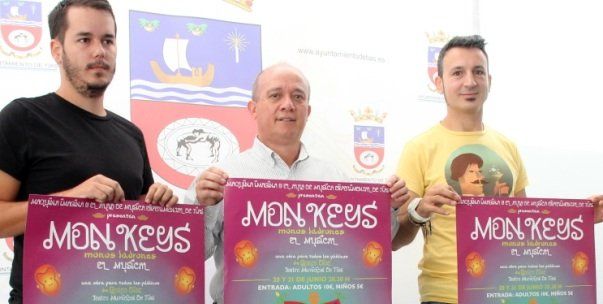 El Teatro de Tías acoge el estreno del musical Monkeys