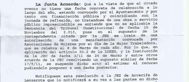 El PSOE aplaude la decisión de la Junta electoral de no permitir el Día de la Tapa en la jornada de reflexión