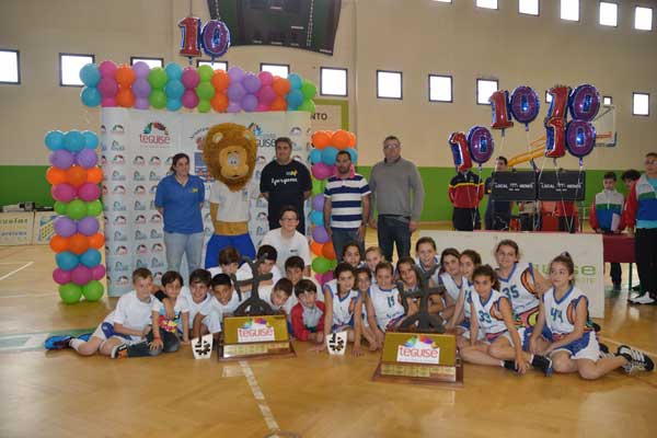 El Nuryana triunfa en el X Torneo de Minibasket de Teguise