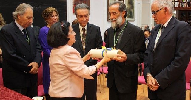 El lanzaroteño Ildefonso Aguilar ingresa en la Real Academia Canaria de Bellas Artes