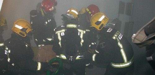 Sanidad pone a prueba sus equipos en el simulacro anual de emergencias del Hospital Doctor José Molina Orosa