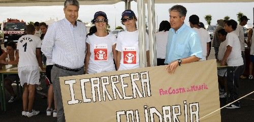 El IES Puerto del Carmen celebró la I Carrera Solidaria por Costa de Marfil