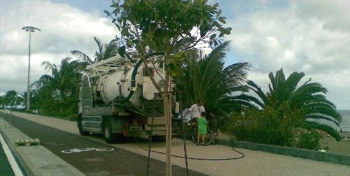 Los vertidos fecales vuelven a Puerto del Carmen en plena Semana Santa