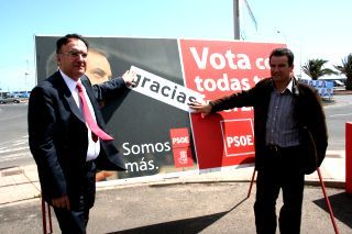 Los socialistas dan las gracias a los votantes