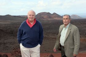 Un ministro en Timanfaya