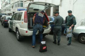 Espectacular operación antidroga en el centro de Arrecife