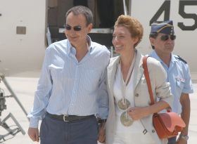 Zapatero aterriza una vez más en Lanzarote