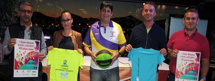 120 jugadores/as participan el domingo en el I Torneo de Baloncesto Marina Lanzarote