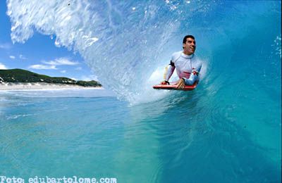 Los mejores especialistas de body board de Canarias participarán en el I Campeonato "El Quemao-La Santa"