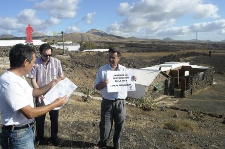 El Ayuntamiento de Tías desahuciará a un vecino propietario de un terreno ubicado en el futuro campo de golf