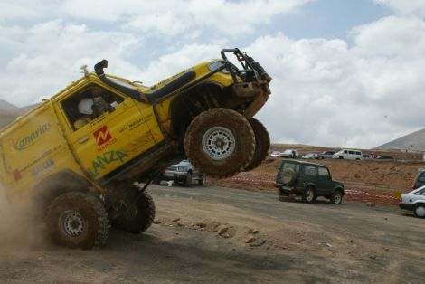 Galán y Suanzes, en el III Trial Sol y Luna de Fuerteventura