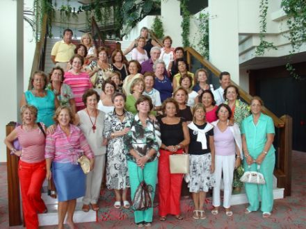 Cálida despedida a  la presidenta del Club de Bridge Lanzarote