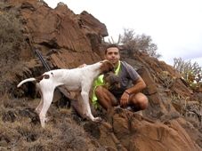 Carmelo Morales se hizo con el campeonato insular de caza menor con perro