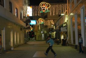 Arrecife se luce por Navidad