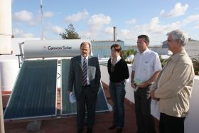 Placas solares en Inalsa para calentar el agua