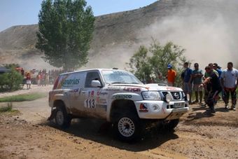 El equipo lanzaroteño  continúa a buen ritmo en la Baja Aragón