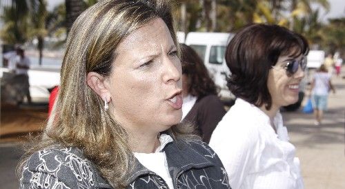 Rita Martín reconoce su "preocupación por la incidencia de la "nueva gripe" en los intereses turísticos canarios en México