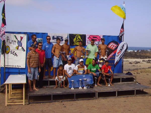 Nicolás Rodríguez, Ricardo Luzardo y Ricardo González, se impusieron en la I prueba del Circuito Insular 'Isla de Lanzarote' de body board