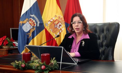 Los deseos navideños de la presidenta del Cabildo