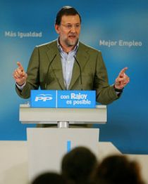 Rajoy asegura que Rivero será el primer presidente que reciba si llega a la Moncloa