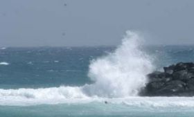 Lanzarote activa la prealerta por fuertes vientos hasta el martes