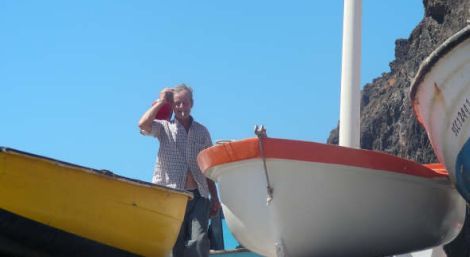 Los dos tripulantes del 'Saulo' se encuentran en buen estado a pesar de llevar ocho días sin beber agua