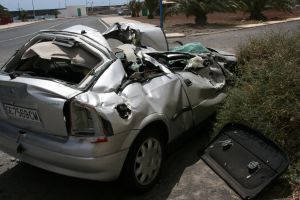 El número de fallecidos en las carreteras canarias desciende un 43,8 por ciento en el primer cuatrimestre del año