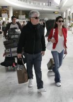 Almodóvar y Penélope en Lanzarote