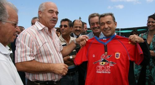 La UD Lanzarote apela a sus 38 años de historia en la manifestación del lunes