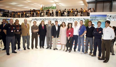 Canarias recibe el premio al mejor pabellón de comunidades autónomas en Fitur 2008