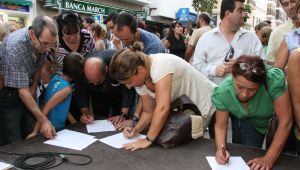 La Mesa Social por el Agua moviliza a cientos de personas contra el Plan de Viabilidad