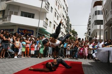 Desayuno para elefantes del Gran Circo Mundial