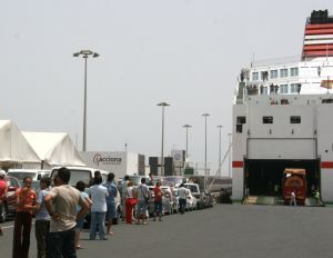 Acciona Transmediterránea incorpora un nuevo buque entre Arrecife y la península