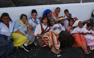 Cientos de romeros honraron en Teguise a la Virgen de las Nieves