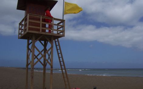 La playa, la costa y el mar han sido escenario de más de 90 incidentes en Lanzarote en lo que va de año