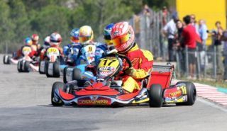 Rubén Curbelo se prepara para el Campeonato de España de Karting