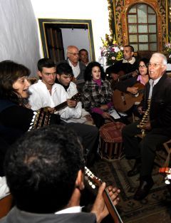 El barrio de Los Molinos de Teguise puso fin a las fiestas de San Rafael