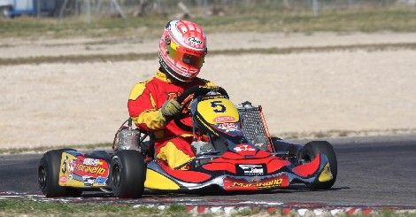 Rubén Curbelo se exhibirá este fin de semana ante su afición en el VI Mundialito Canario de Karting