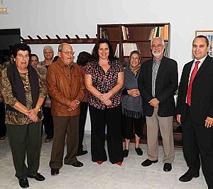 El Centro de la Tercera Edad de San Bartolomé inaugura una Sala de Televisión y Biblioteca