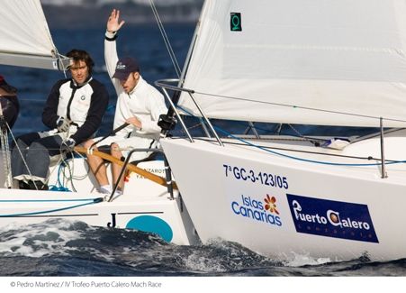 El IV Trofeo Puerto Calero de Match Race comienza con dominio de los favoritos