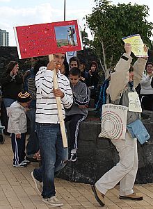 La Asociación de Discapacitados sale a la calle en defensa de los derechos del colectivo