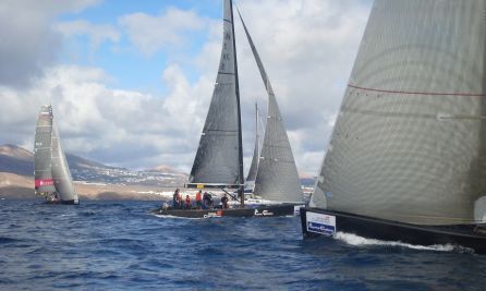 El Ceeref se impone con autoridad en el Match Race de la Puerto Calero Gold Cup RC44