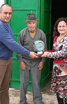 El agricultor Francisco Zoilo, premio honorífico de Agrocanarias 2008