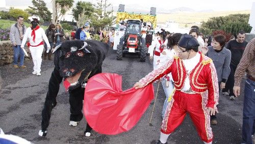 Los toros vuelven a desfilar por el pueblo de Tao tras 20 años de ausencia